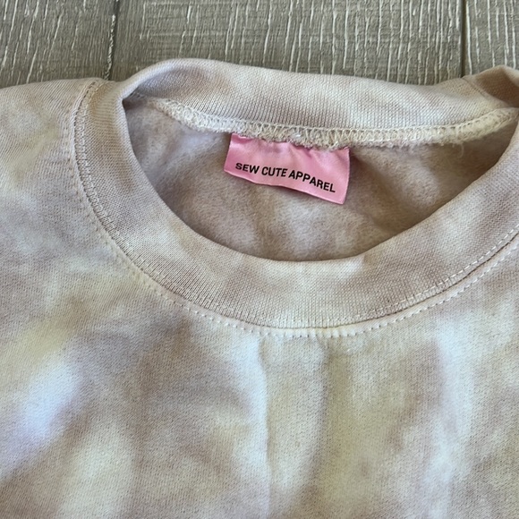 Tie Dye Crew Neck Sweater - Picture 3 of 3